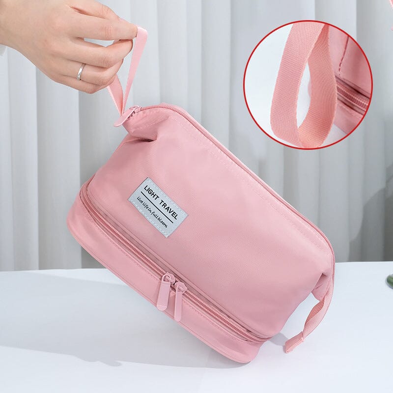 CapaciBag | Grote Waterdichte Toilettas - Ruime Oxford & Nylon Organiser met Droog/Nat Scheiding