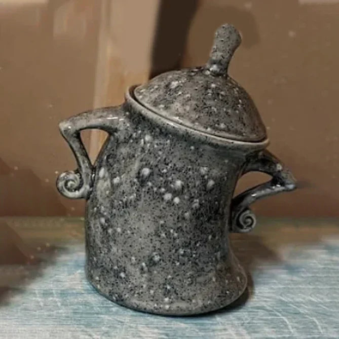 QuirkyJar | Opbergpot met deksel - Grillige decoratieve keuken- of schapcontainer