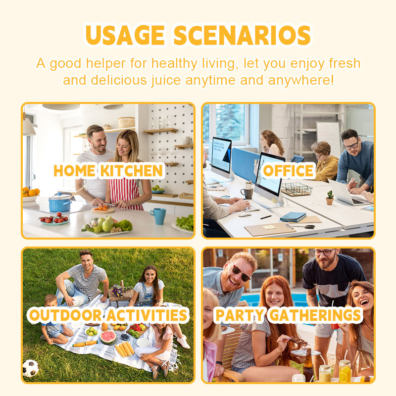 JuiceMaster | Multifunctionele handmatige fruitpers – sapcentrifuge voor citrusvruchten, appels en bessen
