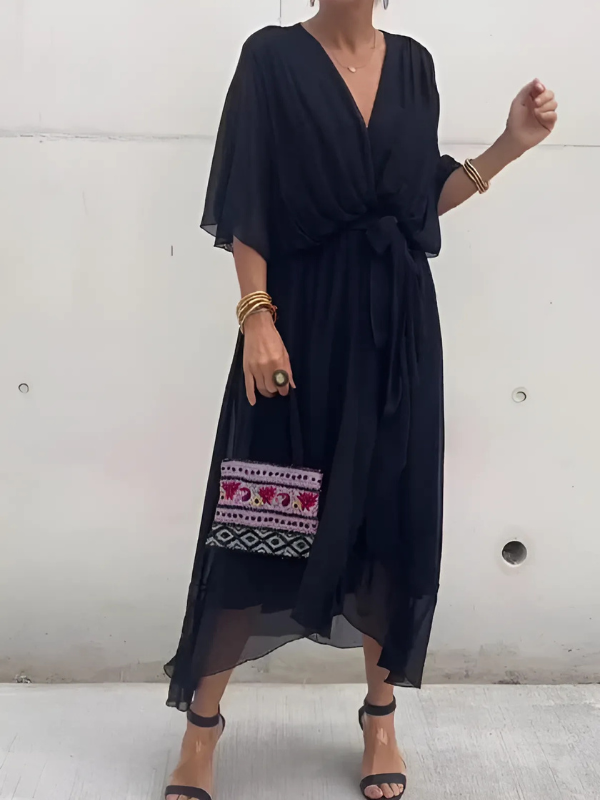 Tesi | Chiffon mini-jurk voor dames – Romantische jurk