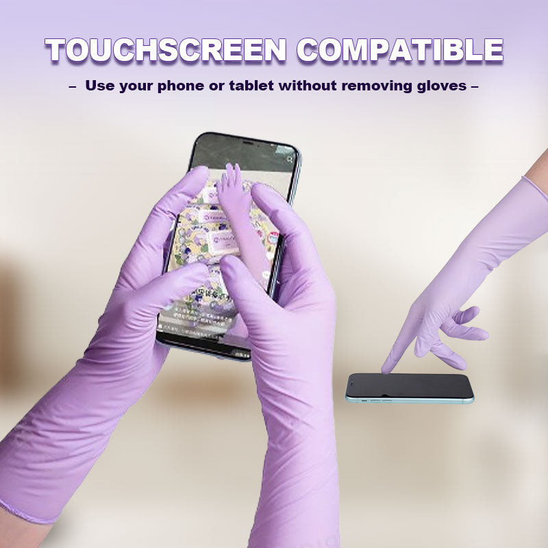 GripSafe | Sterke, wegwerpbare, latexvrije en chemisch bestendige nitrilhandschoenen