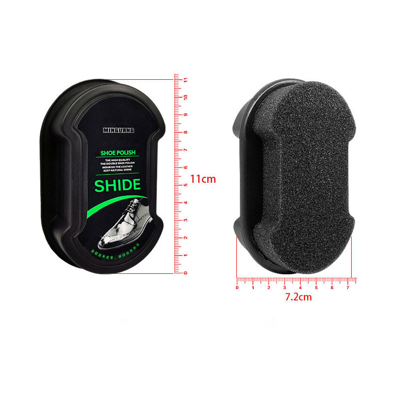 ShinySide | Multifunctionele dubbelzijdige schoenpoets – kleurloze crème en wax