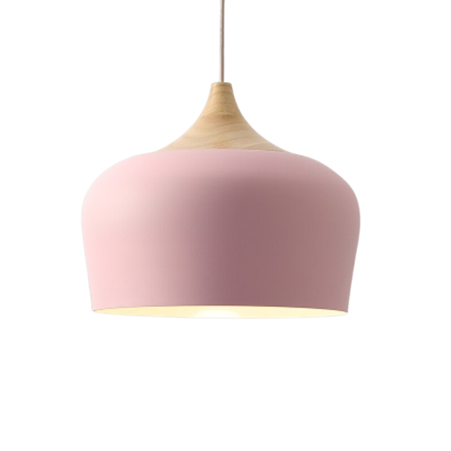 PastelDome | Minimalistische Pastel Koepel Hanglamp - Macaron Ontwerp voor modern wonen