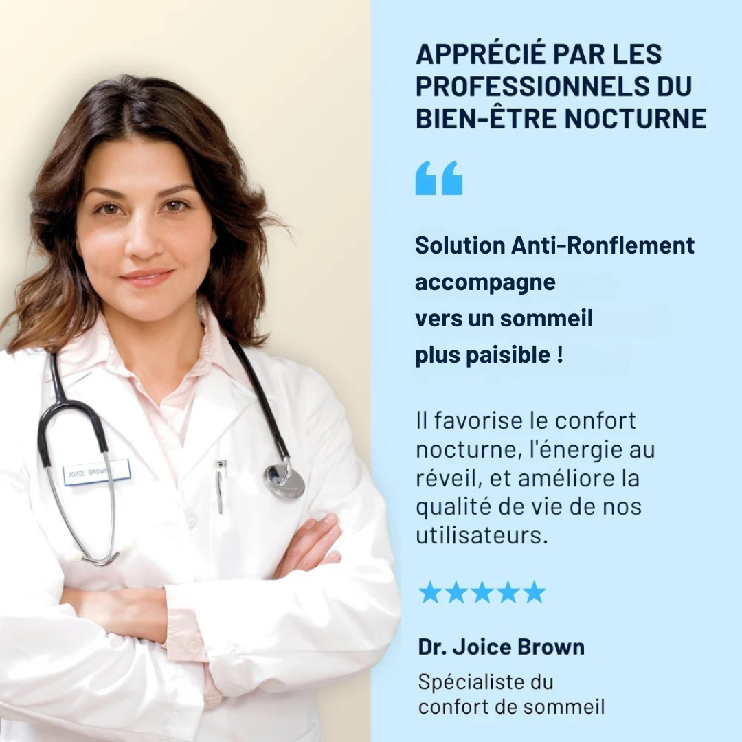 NasiFlex | Anti-snurk slaapmiddel – ondersteuning voor de ademhaling tijdens de nacht