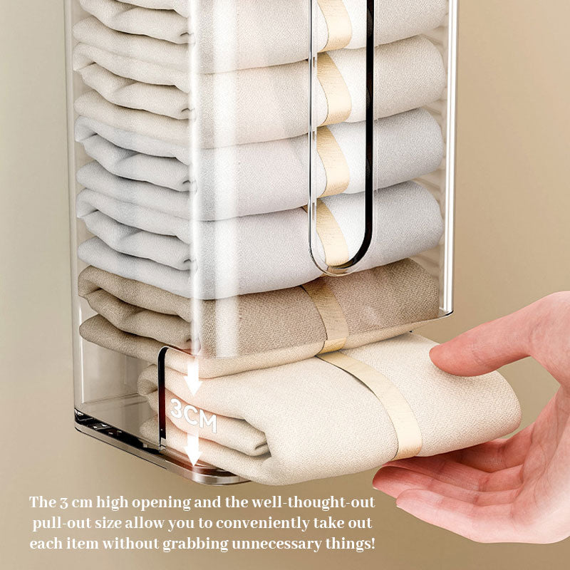 BreezyBox | Compacte ondergoedorganizer met vlinderzuignap – ruimtebesparend