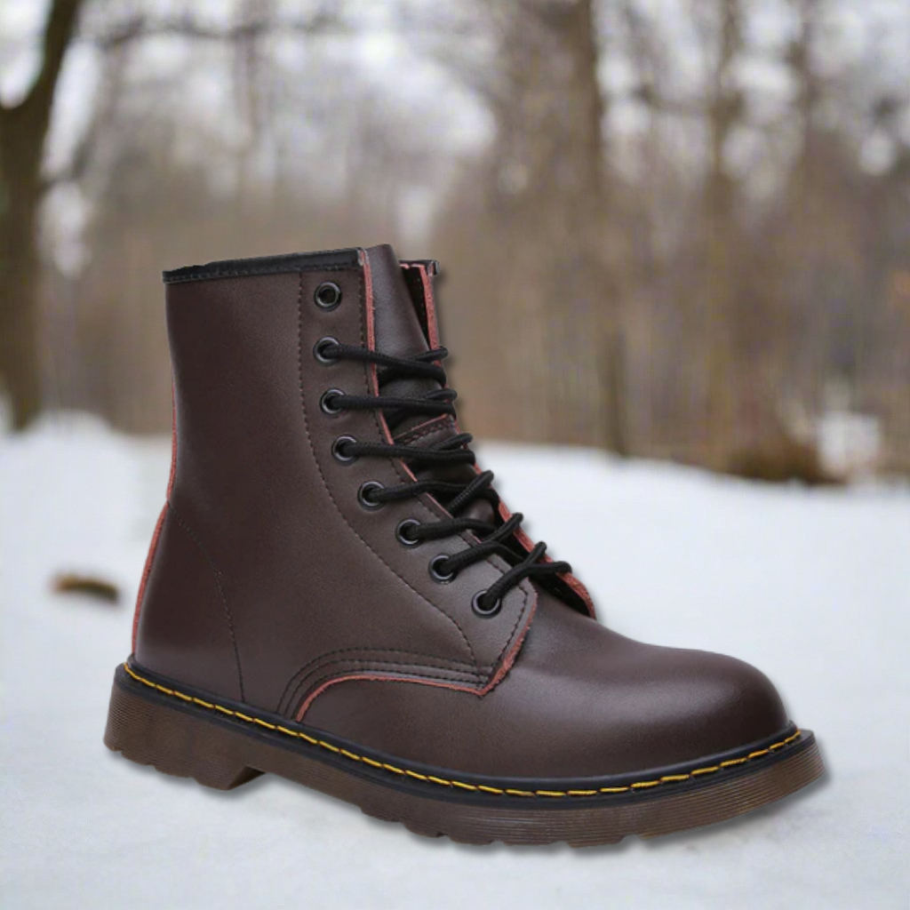 HeritageBoot | Unisex klassieke veterlaarzen – Elegante en stijlvolle enkellaarzen