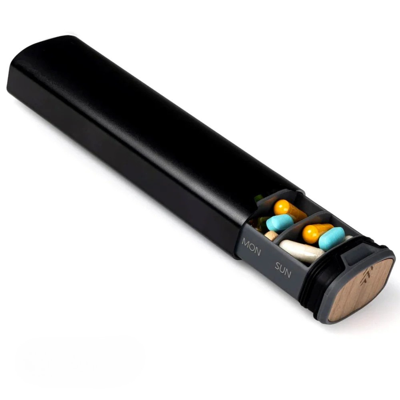 Pillara | Elegante 7-daagse pillendoos – Compacte, lekvrije weekorganizer voor medicijnen