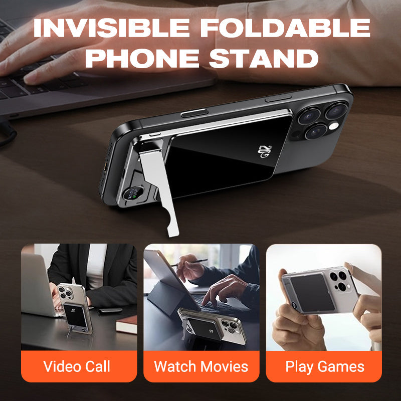 ThinVolt | Slanke magnetische powerbank met opvouwbare standaard