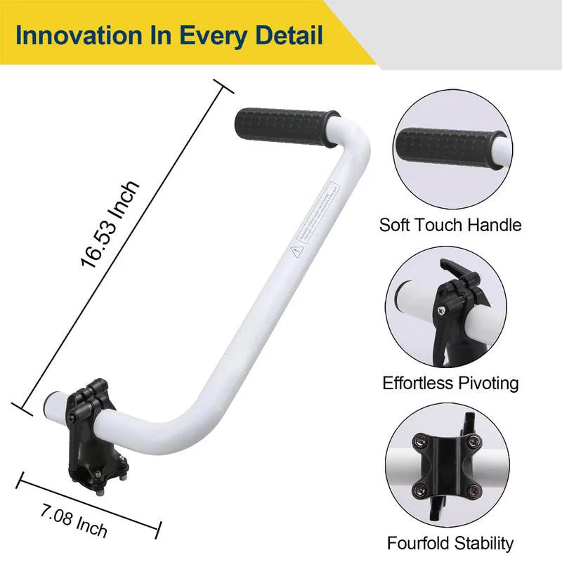 ErgoTrim | Ergonomische Handgreepverlenging voor Trimmer – Verstelbare Trimmergreep