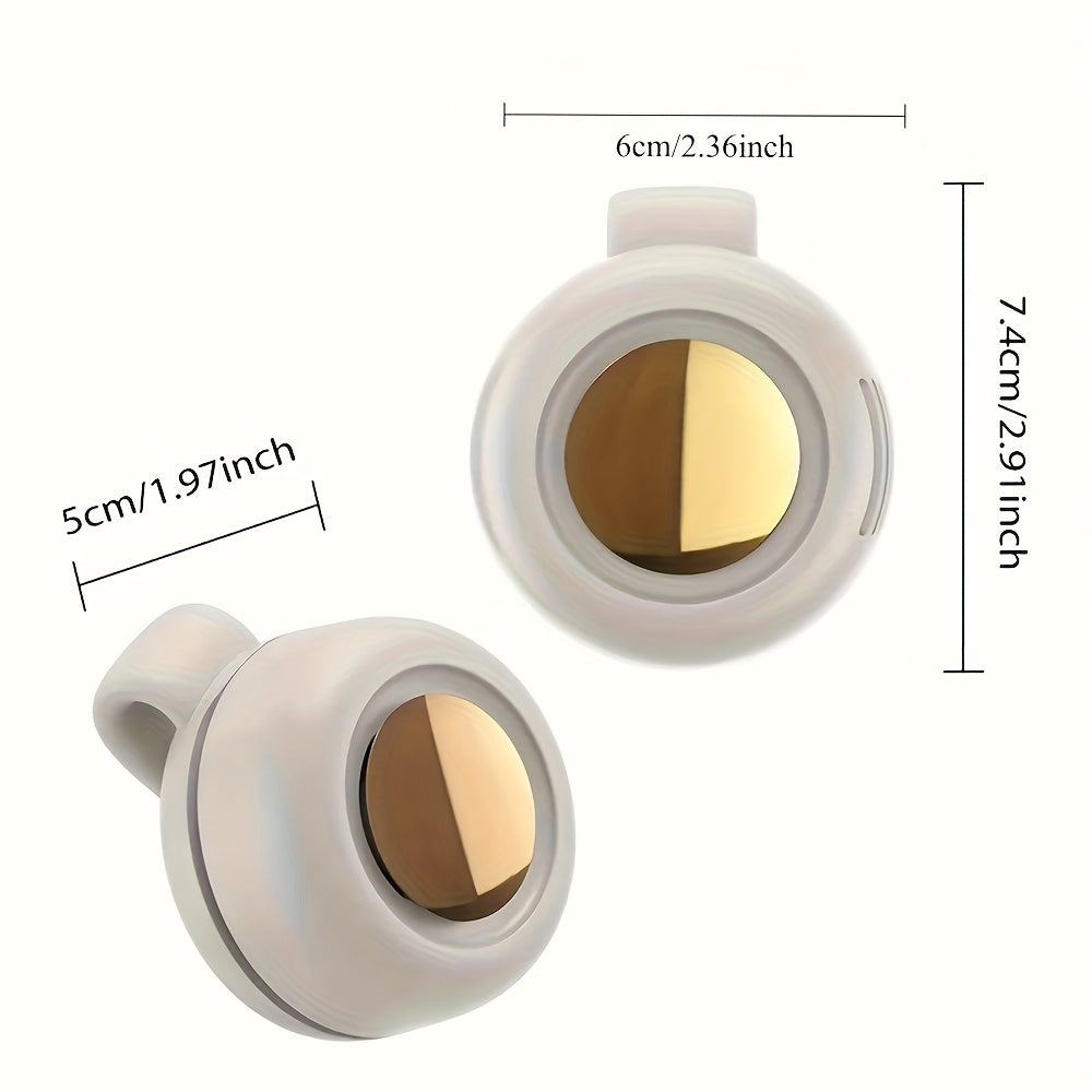 BreezeClip | Mini USB-clip ventilator - Draagbare wearable ventilator met 3 snelheden