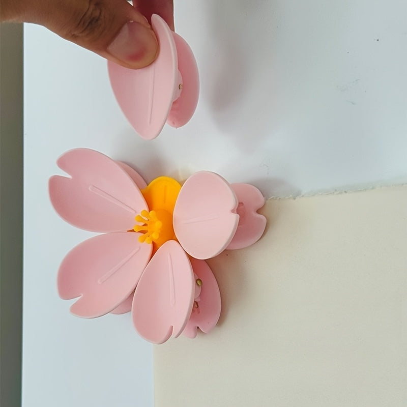 SakuraClip | Roze Kersenbloesem Koelkastmagneet Clip – Decoratieve Bloemenmagneet voor Keuken