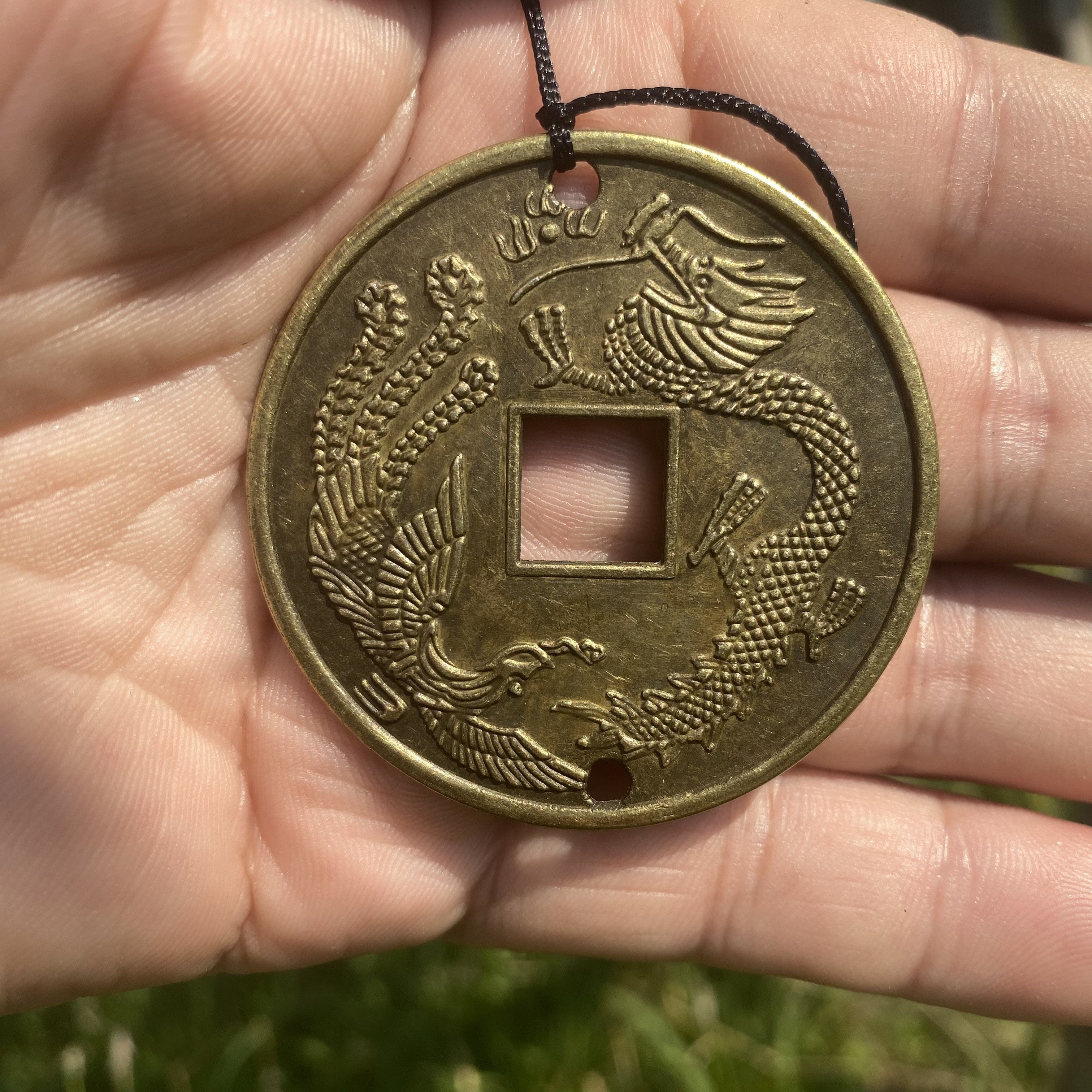 ChimeLuck | Koperen windgong - metalen & houten gelegeerde buisklokken, gelukkige Feng Shui tuindecoratie