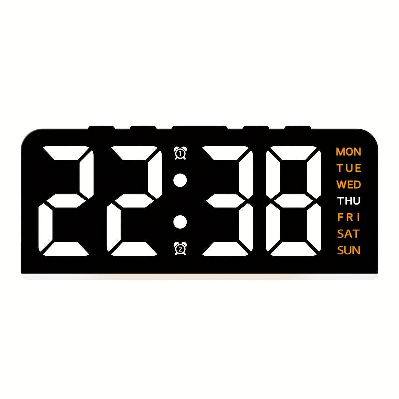 TimePulse | Digitale LED Wekker met Nachtlampje - Stil & Modern Ontwerp