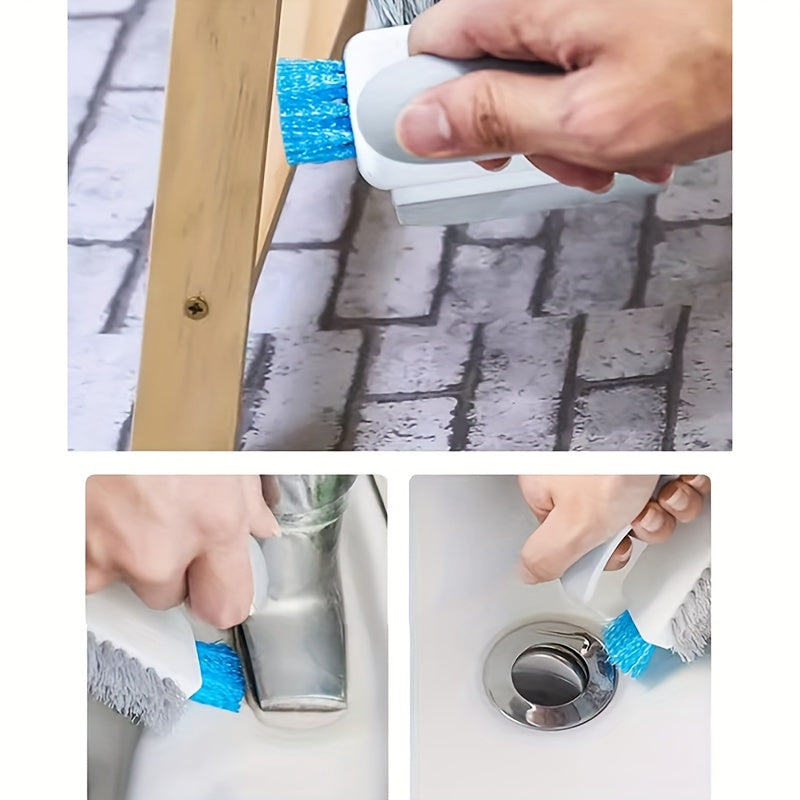 CreviClean | 2-in-1 vloer- en spleetborstel voor het reinigen van tegels en voegen
