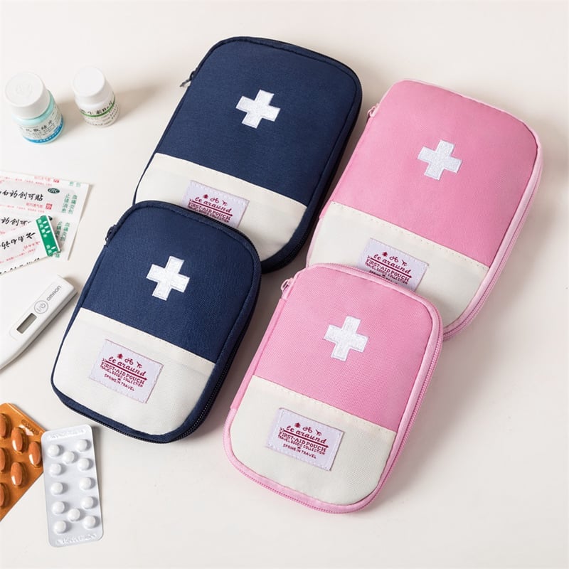 MediPack | Mini draagbare EHBO-tas – Compacte opbergtas voor medische noodsituaties voor op reis en thuis