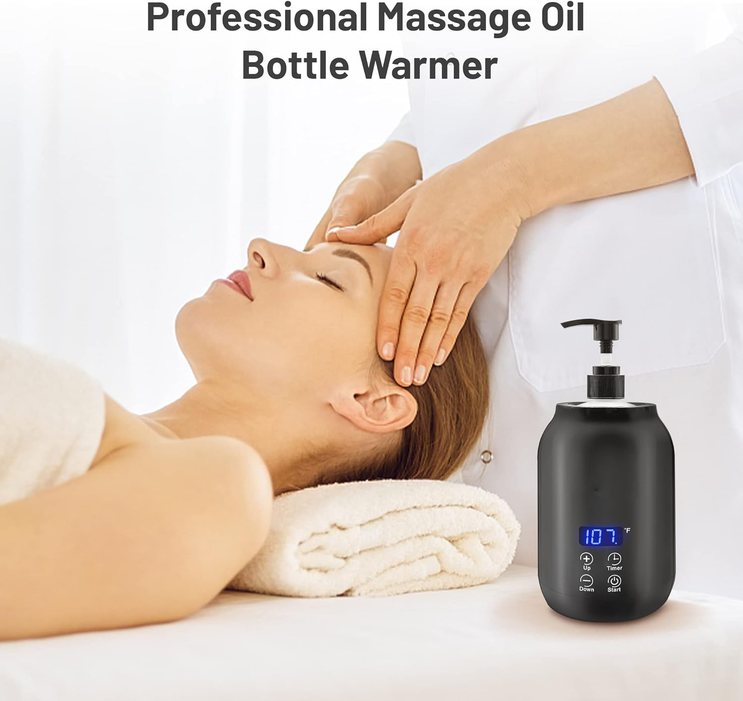 Zensa | Elektrische Massage Olieverwarmer - Draagbare Lotion Verwarmer Professioneel