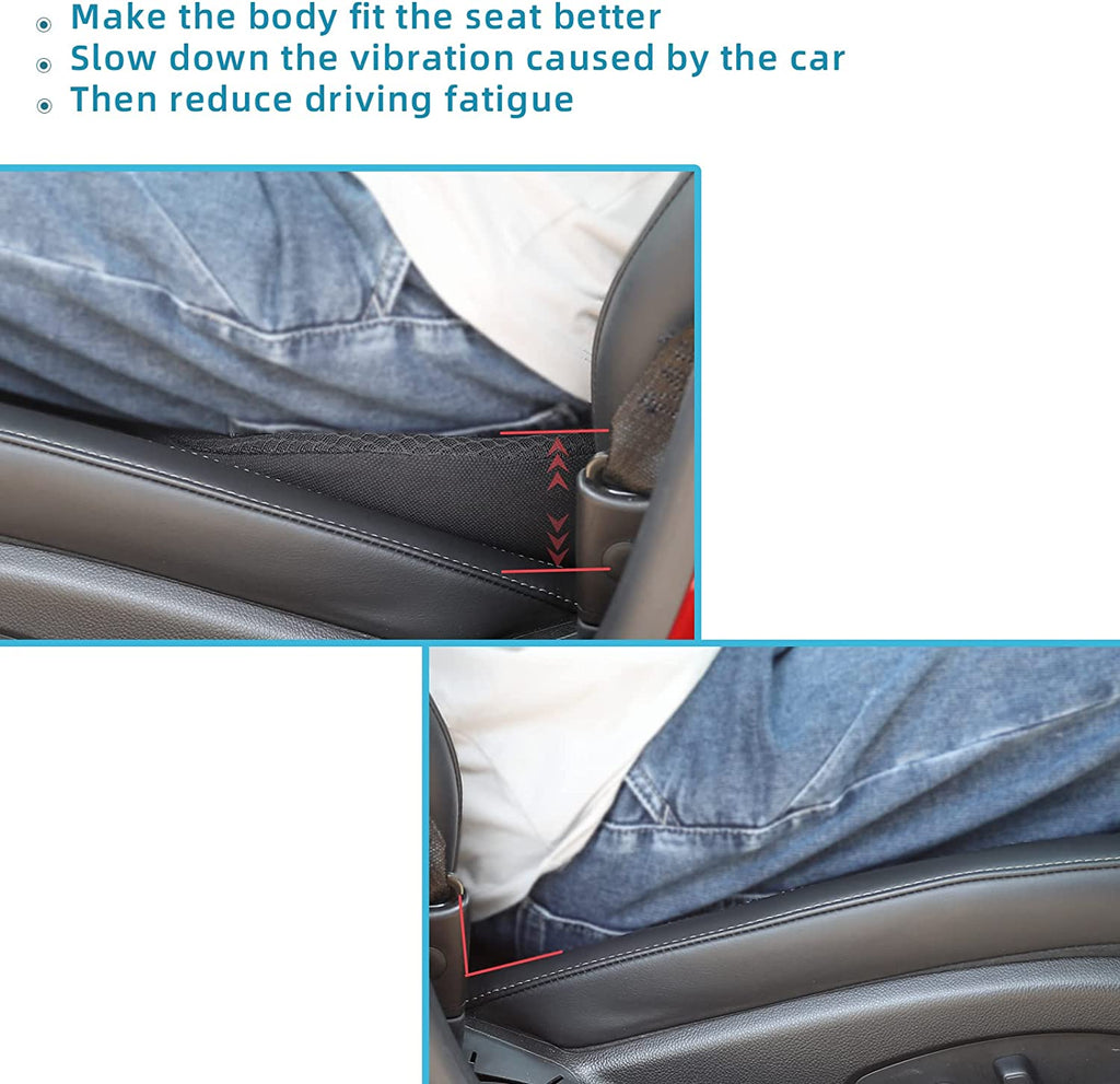 AutoRelief | Orthopedisch autostoelkussen voor volwassenen, lendensteun, traagschuim, reizen & comfort