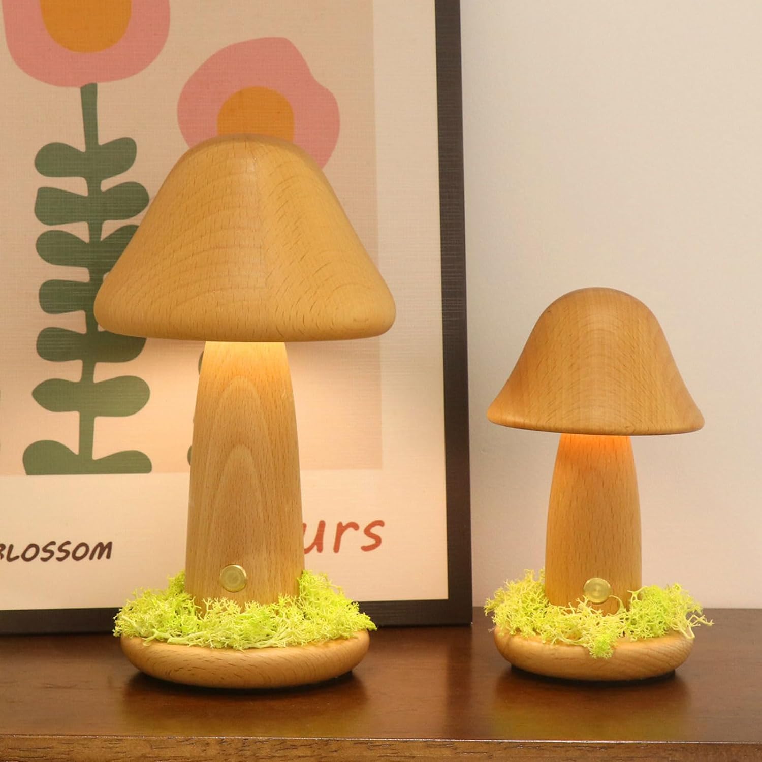 GlowCap | Dromerige draaibare paddestoel lamp decor