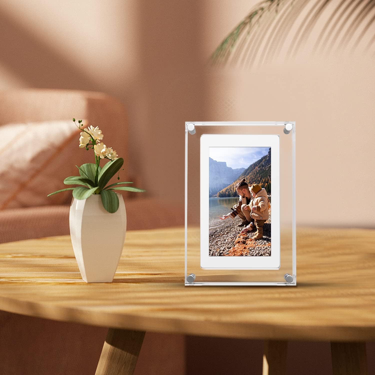 PixelFrame | Motion Video Acryl Weergave Frame - Digitaal Fotolijstje met Video Playback