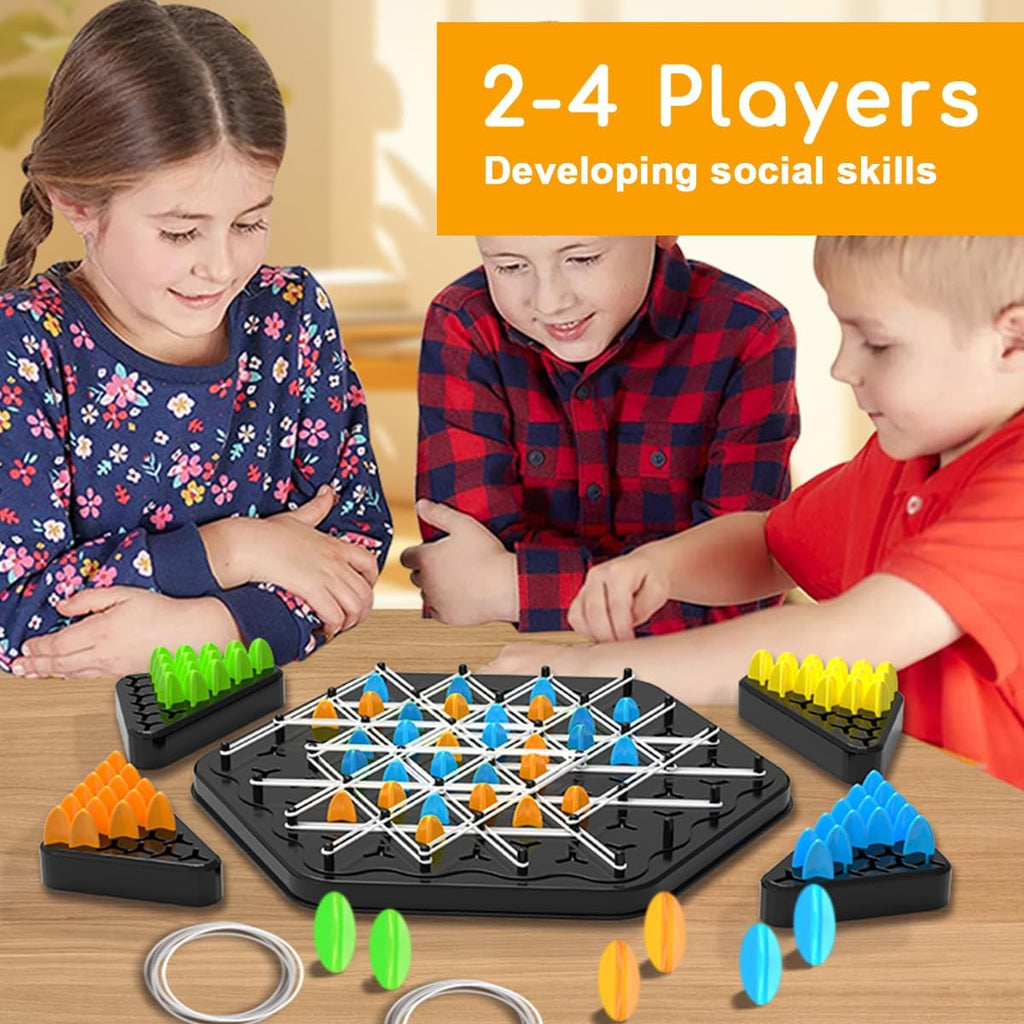 GeoTactix | Driehoekig strategisch bordspel, geometrisch puzzelspel, logisch denkspel