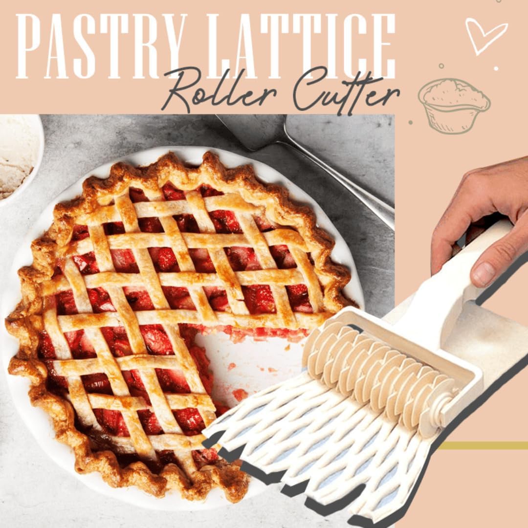 PieWeave | Easy-Roll deegroller - deegroller voor zelfgemaakte taarten en bakvormen
