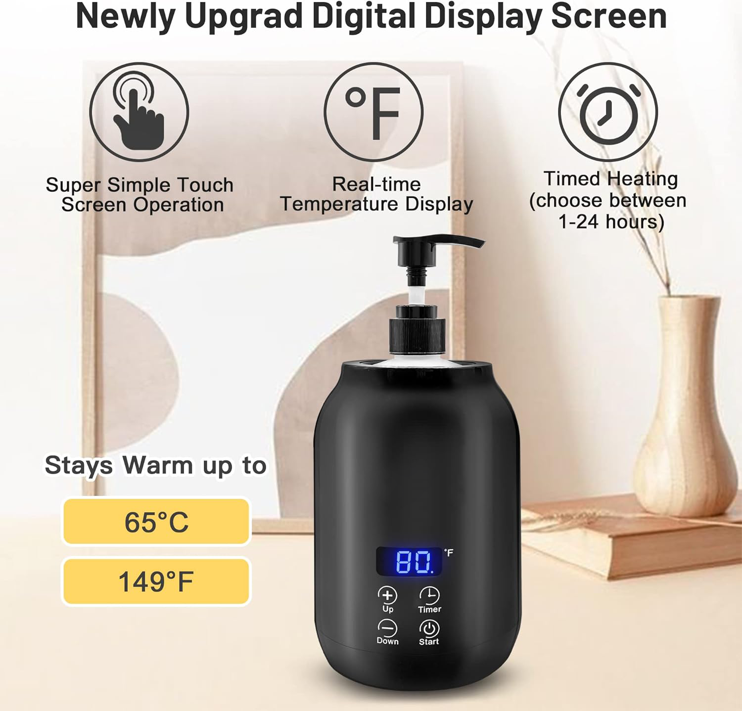 Zensa | Elektrische Massage Olieverwarmer - Draagbare Lotion Verwarmer Professioneel