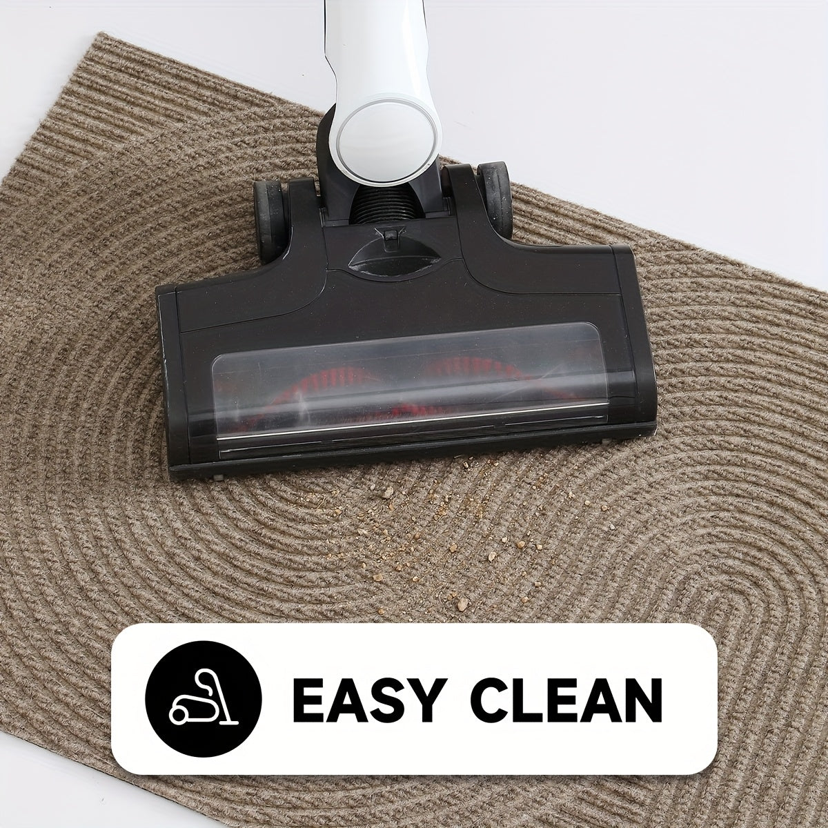 DoorMate| Antislip Laagprofiel Deurmat - Geometrisch Patroon Entree Deken, Binnen Buiten