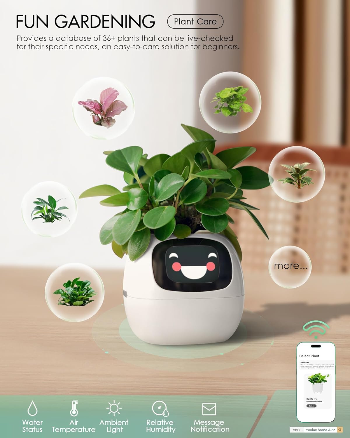 BotaniQ | Indoor slimme plantenpot