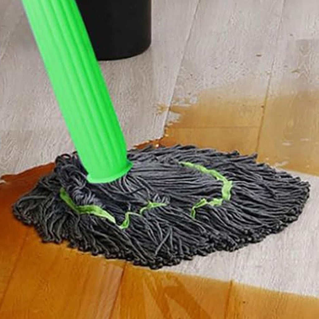 SpinDry | Handenvrije zelfoprollende mop - Easy Clean, microvezel mopkop