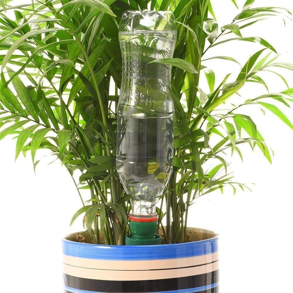 PlantSip | Zelfwaterende flessenpinnen - Eenvoudige druppelbevloeiing voor planten, binnen en buiten