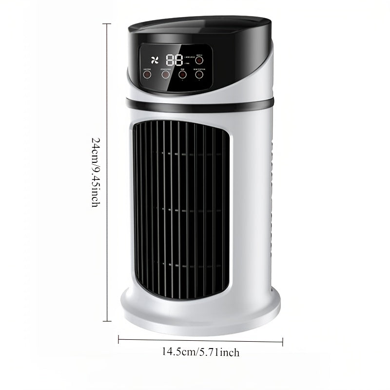 Mistova |  3-in-1 USB draagbare airco ventilator - luchtbevochtiger, ijsnevelaar & airconditioner