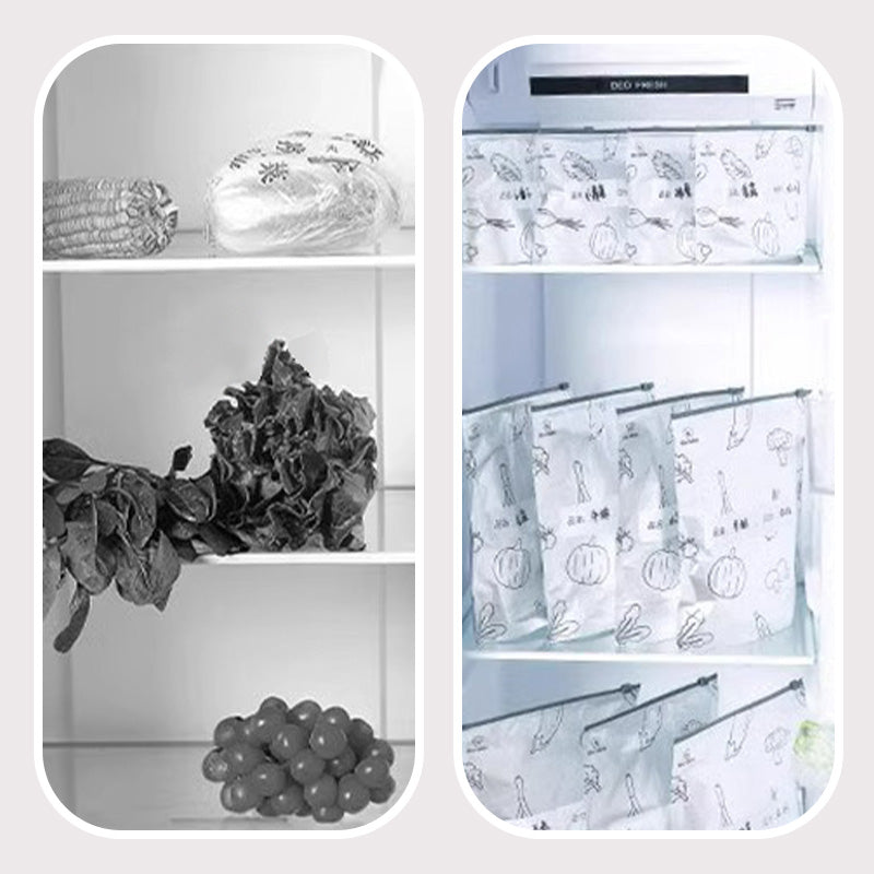 ReSealX | Herbruikbare aluminiumfolie-zakjes met ritssluiting – luchtdichte, warmtebestendige, geurvrije voedselbewaarzakjes