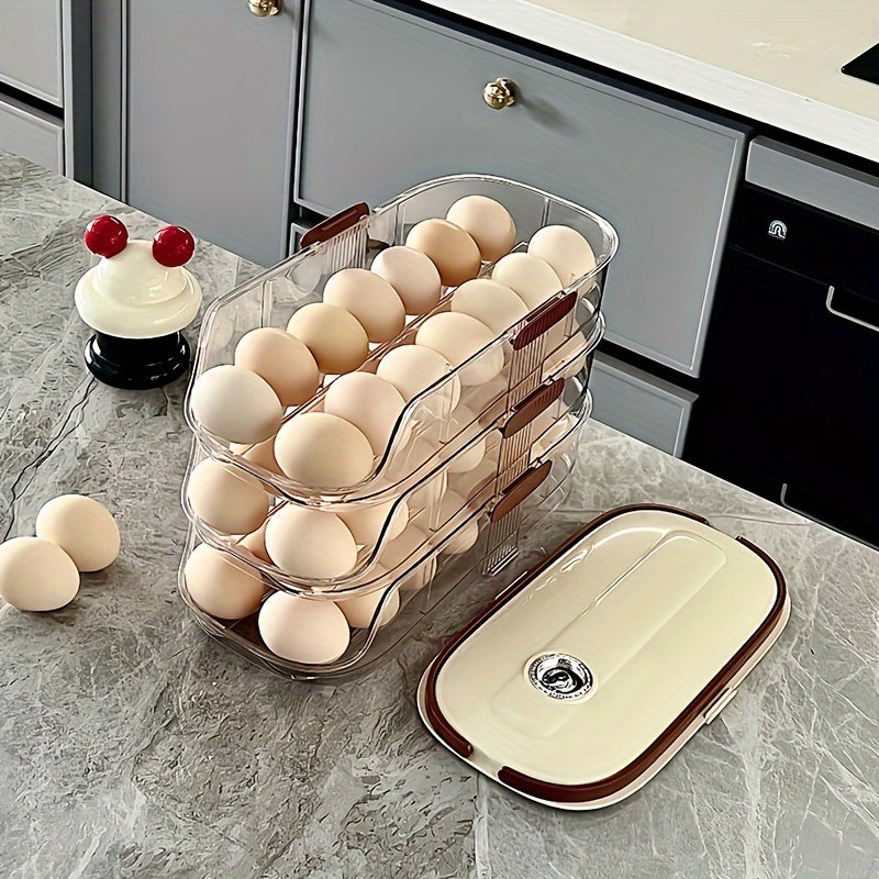 EggCascade | Automatische eierdispenser met meerdere lagen - grote capaciteit
