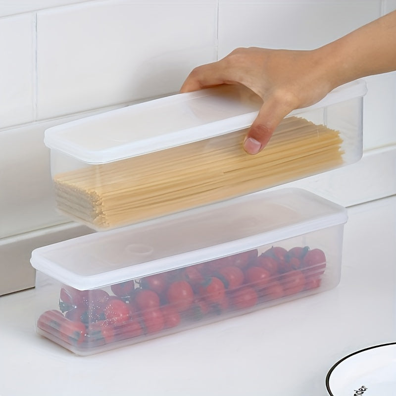 FreshBox | BPA-vrije Plastic Voedselopbergers met Deksels, Herbruikbare Rechthoekige Koelkast Organisator
