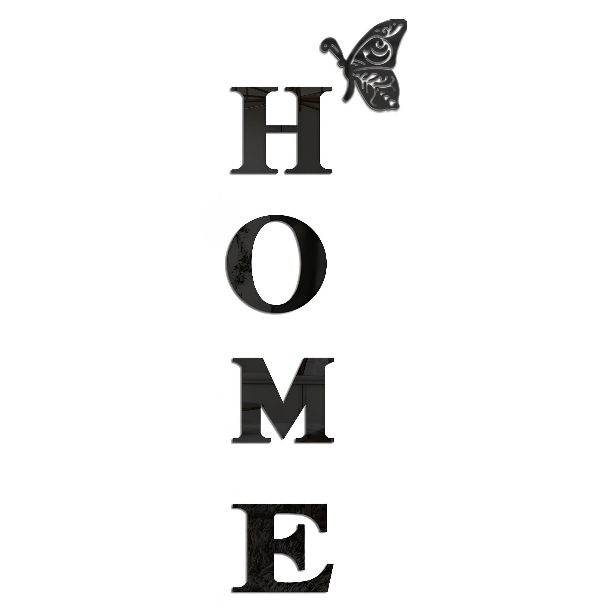 LumiFlutter | Elegante acryl vlinder muurstickers met glans – Decoratie voor thuis en op kantoor