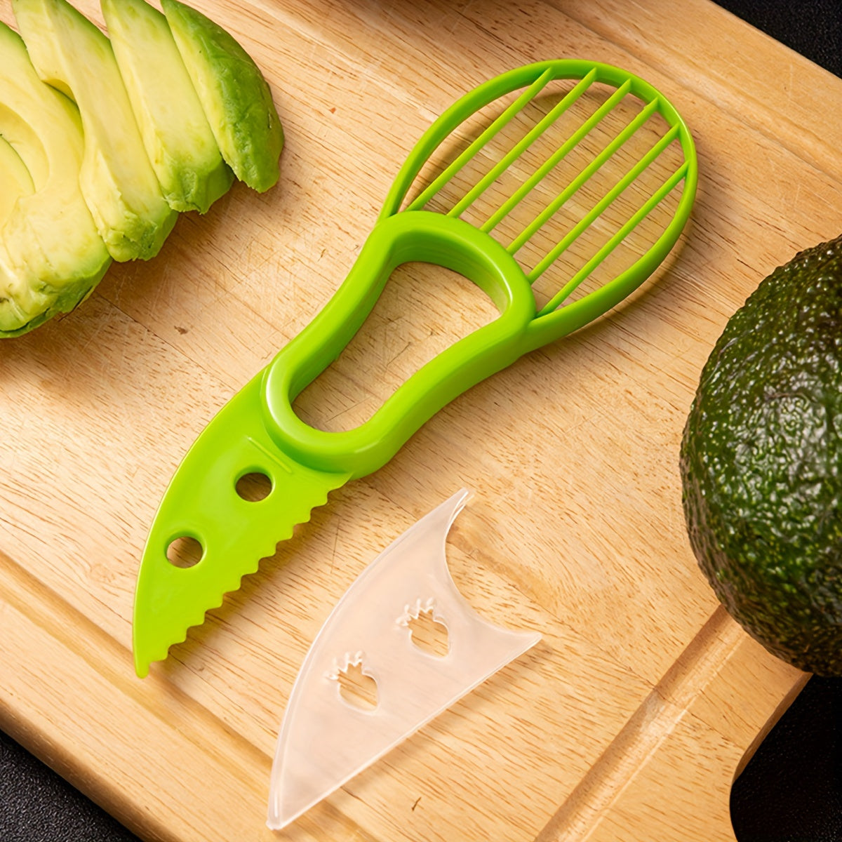 AvoTool | 2-in-1 avocadosnijder en -ontpitter – multifunctioneel keukengadget, dunschiller en fruitsnijder