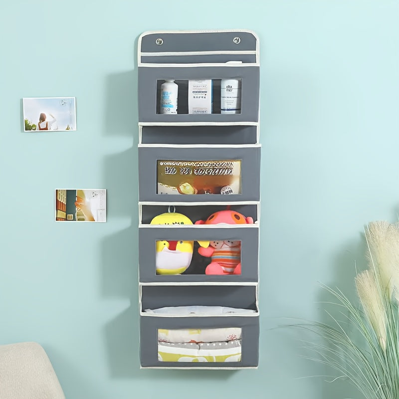 FoldTier | Hangende stoffen organizer – grote opbergzak voor kast, slaapkamer, badkamer