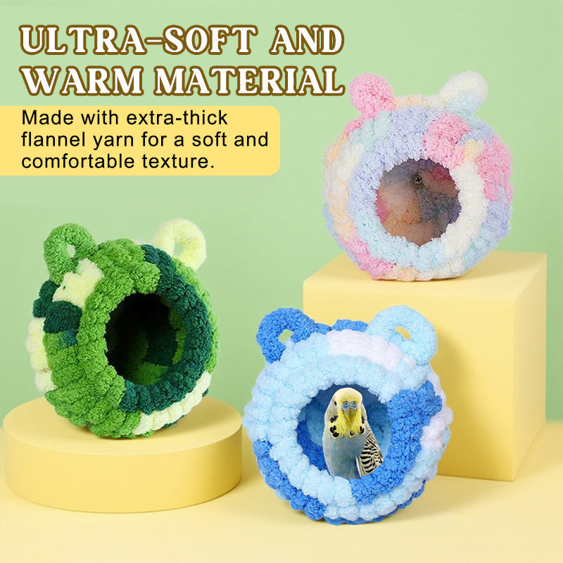 BirdHug | Gezellig winternest voor kleine vogels en papegaaien