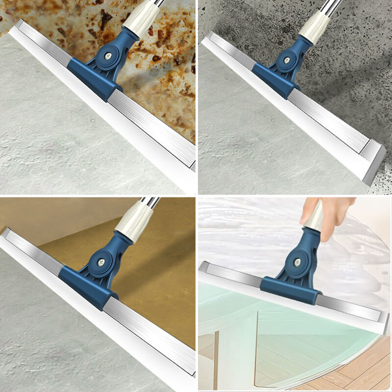 HydroWiper | Watervloerwisser met siliconenblad – Streepvrije vloerwisser, schoonmaakgereedschap
