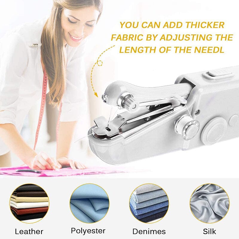 QuickStitch | Draagbare handheld naaimachine - Compact, voor snelle reparaties