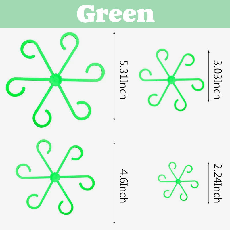 ClipTact | 4-pack plantenstokjes – ondersteuning voor bloemen en groenten