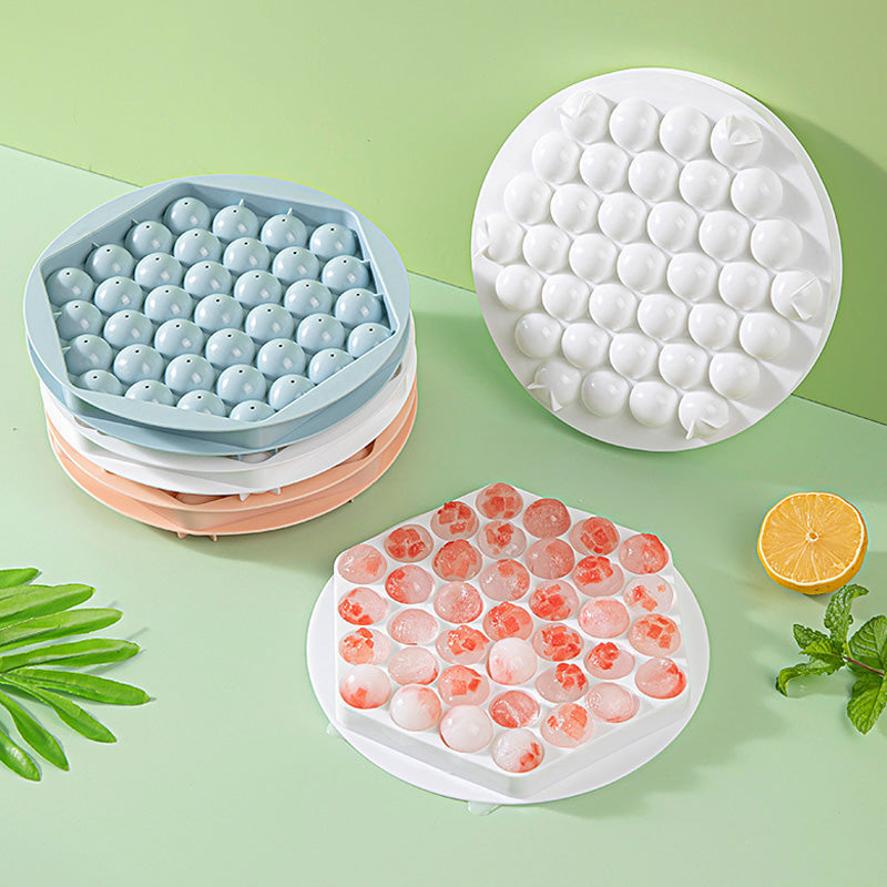 CoolBitz | Mini Ice Ball Mold Tray – Ice Cube Maker for Whiskey & Cocktails