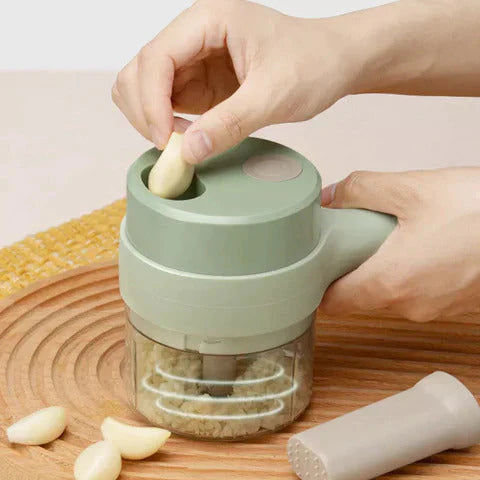 ShredMaster | Doorzichtige voedselbewaardoos met afdruipmandje – Keukenorganizer