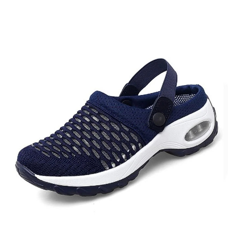 ComfyClog | Orthopedische Damesklompen met Luchtgepolsterde Zool – Ademend Mesh Slip-On