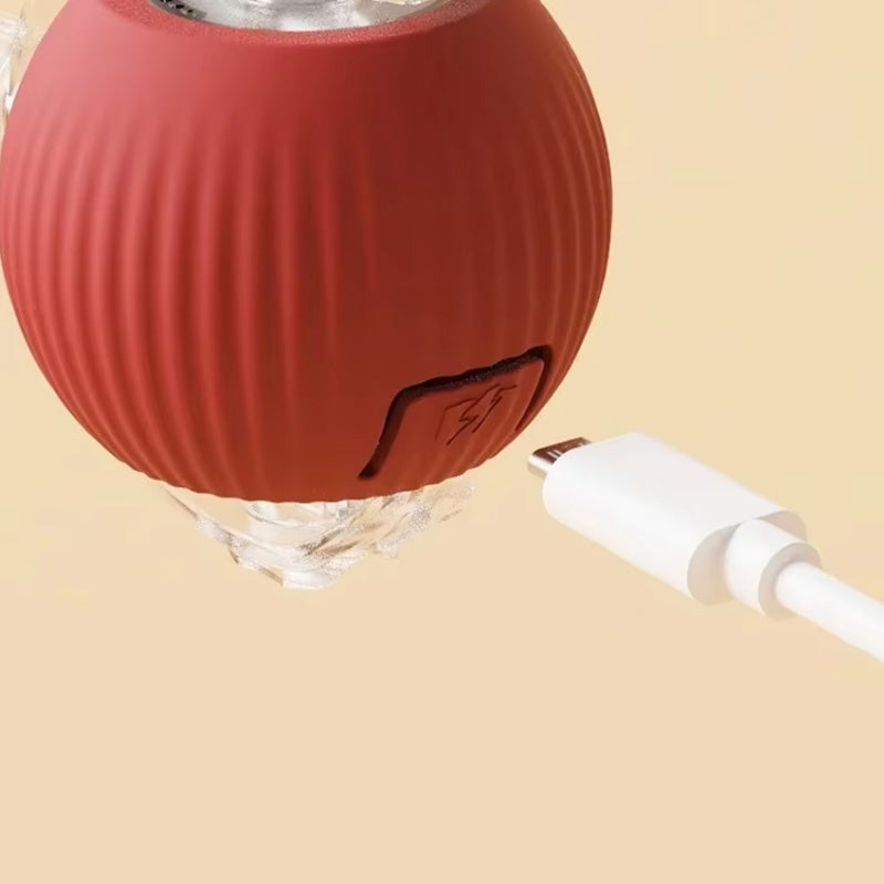 FurRoll | Slim interactief kattenspeeltje – Automatisch rollend speeltje voor binnenkatten