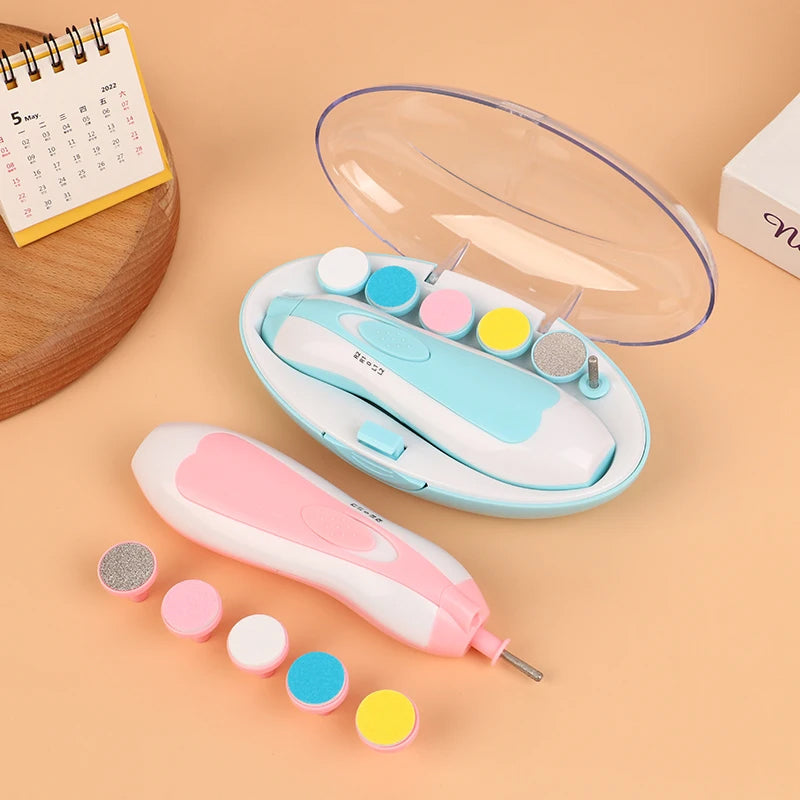 PolishPal | Baby Electric Nail Polisher – Veilige en stille nagelknipper voor pasgeborenen