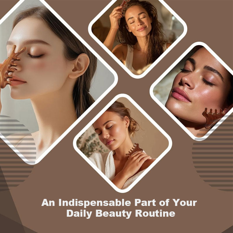 CombEase | 4-in-1 massagekam – ontklitter, hoofdhuidmassageapparaat en borstel tegen kroeshaar