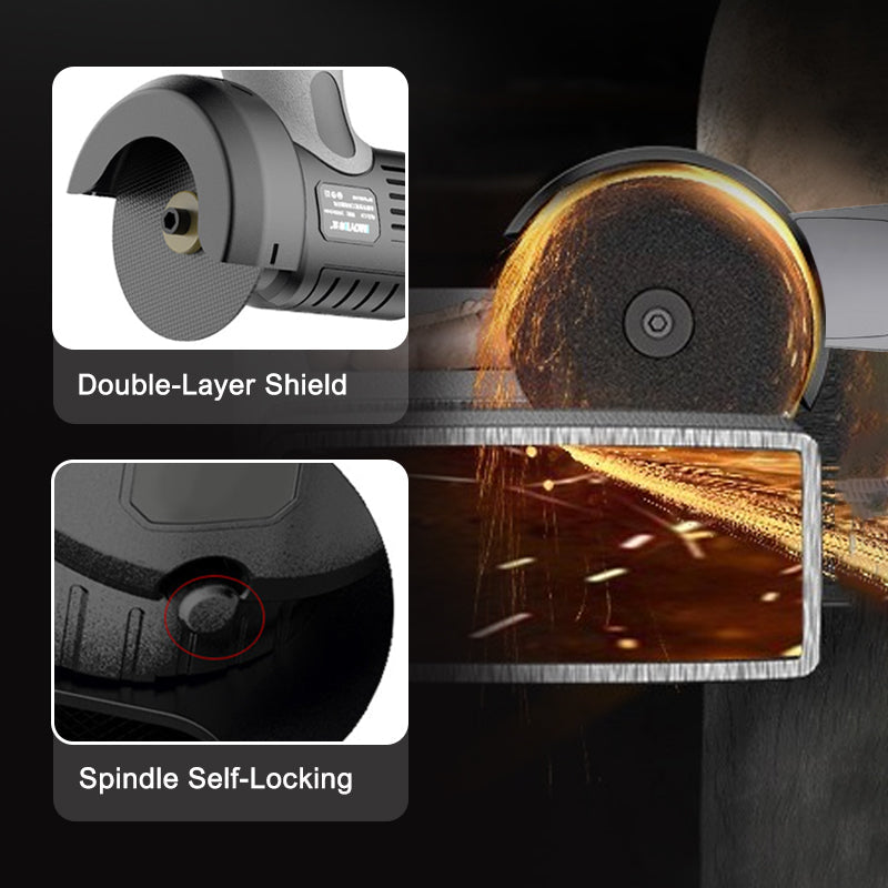 SliceVolt | 12V mini-haakse slijper – draagbare snijder met schijf voor doe-het-zelf en thuisgebruik