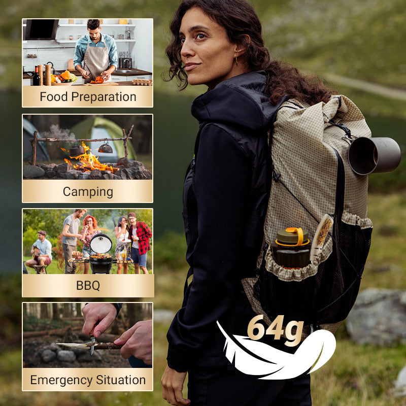 ArtisBlade | Handgemaakt multifunctioneel mes – koksmessen, outdoor-, camping- en survivalmes