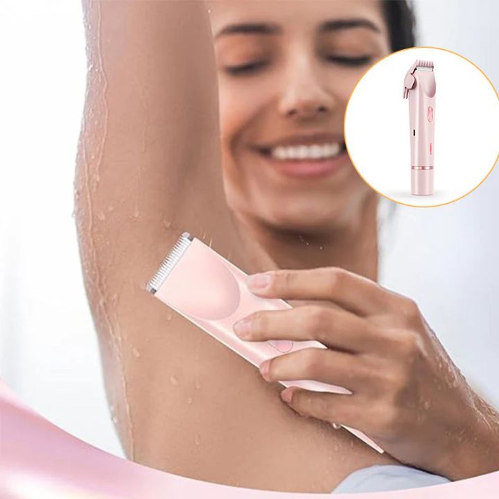 GlamShave | 2-in-1 dames gezichts- en lichaamstrimmer voor zacht ontharen